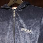 Hale Bob  Velour Hooded Track Jacket Photo 3