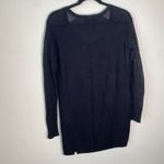 Betabrand No Sweat Rayon & Performance Cashmere V Neck Sweater Black Size S Photo 9