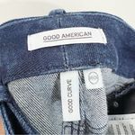 Good American Belted Good Curve Jeans in Blue337 Size 24 Photo 8