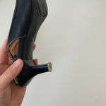 Anne Klein IFlex women’s leather square toe heels — size 9.5 Photo 6