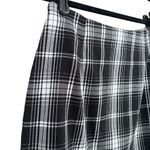 Brandy Melville  Black White Plaid Mini Skirt Size Small Photo 3