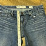 BKE  Stella Bootcut Jeans Women's 30L Blue Denim Stretch Low Rise Contrast Stitch Photo 3