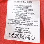 Anthropologie Maeve Cameron Burnt Orange Colorblock Asymmetrical Shift Dress L Photo 7