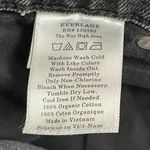 Everlane Jeans The Way High Slim Straight Jean in Washed Black Gray Size 28 Long Photo 12