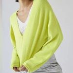 Urban Outfitters BDG Valeria Cropped V-Neck Sweater Yellow Photo 0