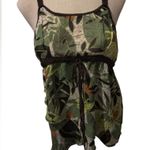 metrostyle Leafy Green and Earthy Brown Tank Top vintage y2k size 12 Photo 0