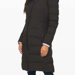 Lululemon Sleet Street Long Jacket Black Size 4 Photo 0