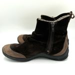 Merrell  Freisa J56318 Brown Suede Leather Slouch Side Zip Ankle Boot Size 7 Photo 2