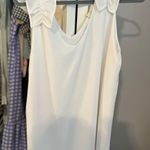 Tyche White Mini Dress Photo 0
