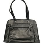 Samsonite Black Pebbled Leather? Laptop Tablet Women’s Work School Briefcase Bag Photo 0