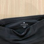 Athleta Sonar Shortie Shorts Size XS Solid Black #438862 Polyester Blend GUC Photo 1