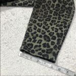 Good American Good Waist Crop In Sage Leopard Size 16 Photo 10