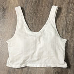 Ryka White Ribbed Padded Sports Bra Size XL Photo 0