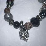 Alex’s Angels Memento Prayer Box Charm Crystal Beaded Stretch Bracelet Silver Photo 1