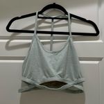 Free People Movement Light Blue Cut Out Strappy Sports Bra Photo 0
