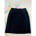 Kasper For ASL Black Double Breasted Blazer Skirt Suit Set Size 10 Photo 11