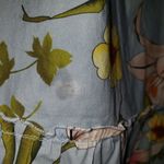 NICHOLAS water lily print spaghetti strap mini dress size 6 Photo 2