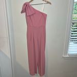 Gal Meets Glam NWT - The Sylvia Jumpsuit One-Shoulder Wedding Party Formal Photo 1