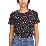Alice + Olivia NWT Rylyn Staceface Printed Crewneck Top Size S Photo 4