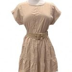 Blue Pepper Dress Size S NWT Tan Photo 1