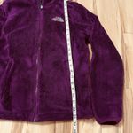 The North Face Womens Sz Small Osito Full Zip Fleece Jacket Purple Photo 6