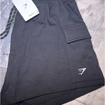 Gymshark  black cargo shorts size small Photo 4