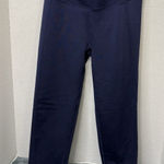 Aerie Offline by  Seamless 7/8 Hi-Rise Navy Leggings Stretch | SIze Medium Photo 0