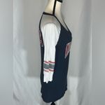 ‘47 Brand Kansas Jayhawks Baseball Style Women’s Raglan Shirt Blue Size undefined Photo 6