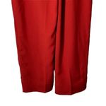 Madewell Drapey Paperbag High Waisted Tie Red Pants Women’s Size 2 NEW L0375 Photo 6
