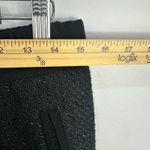 Loft  Skirt M Black Metallic Tweed Textured Stretch Waist Preppy Office Business‎ Photo 1