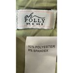 Oh Polly  Sage Green Satin Cowl Neck Midi Dress Size 2 Photo 7