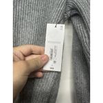 Liz Claiborne  Gray Sweater Size Large NWT $54 Retail Ribbed Knit Pullover L Photo 5