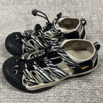 Keen  Sandals Womens 5 Newport H2 Zebra Black White Waterproof EU 37 Youth 3.5 Photo 0