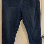 SheIn  Curve Mom Jeans‎ High Rise Dark Wash Denim Comfort Stretch 2XL Photo 0