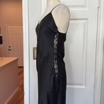 Victoria's Secret Victoria Secret lace up sides satin maxi slip dress Photo 2