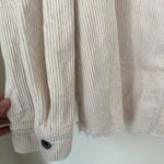 ZARA  Cordoroy Jacket Overshirt in Cream Photo 5