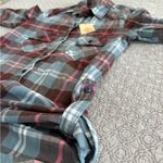 NEW! Matchstick Women’s Plaid Flannel Shirt 100% Cotton Blue Pink Size XS Photo 12