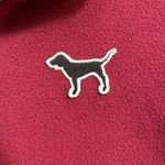 PINK - Victoria's Secret Victorias Secret PINK maroon fleece pullover sweater, size M, NWT Photo 2