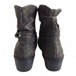 Easy Street Gray Braided Ankle Booties Photo 11