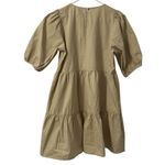 Charlie Holiday  Mini Tan Smock Cotton Dress(Size 8) Photo 1