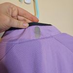 Nike  Size Medium M Purple Long Sleeve Workout Running Gym Top Athletic Photo 8