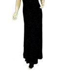 VINTAGE 1990'S JEFFREY & DARA BLACK EVENING DRESS W/ OSTRICH FEATHER ACCENTS (6) Photo 8