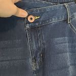 Halara FLEX ASYMMETRIC LOW RISE ZIPPER BAGGY WIDE LEG JEANS ESTATE BLUE DENIM MP Photo 4