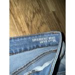 REWASH  Womens Shorts‎ Size 7 28 Blue Denim Stretch High Rise Cheeky Hot Pants Photo 2