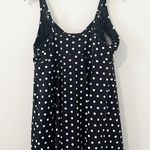 Swimsuits for All Retro Swim Dress Black White Polka Dot Size 20 Photo 8