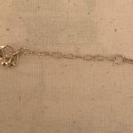 M Letter Necklace Silver Photo 2