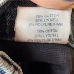 J Brand Jules Denim Cutoff Shorts Sympathy Destruct Raw Hem Blue Size 24 Photo 6