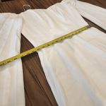 Anthropologie BHLDN Dress The Population Erin Dress white off the shoulder cocktail mini dress Photo 6