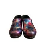 Dansko  Pro Xp watercolor slip on clog mule loafer nurse leather shoe sz 39 Photo 2