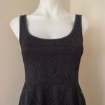 Aeropostale Women’s Black Crochet Summer Dress, Small Photo 1